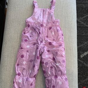 Kids girls snow pants / bib 3T - Osh Kosh